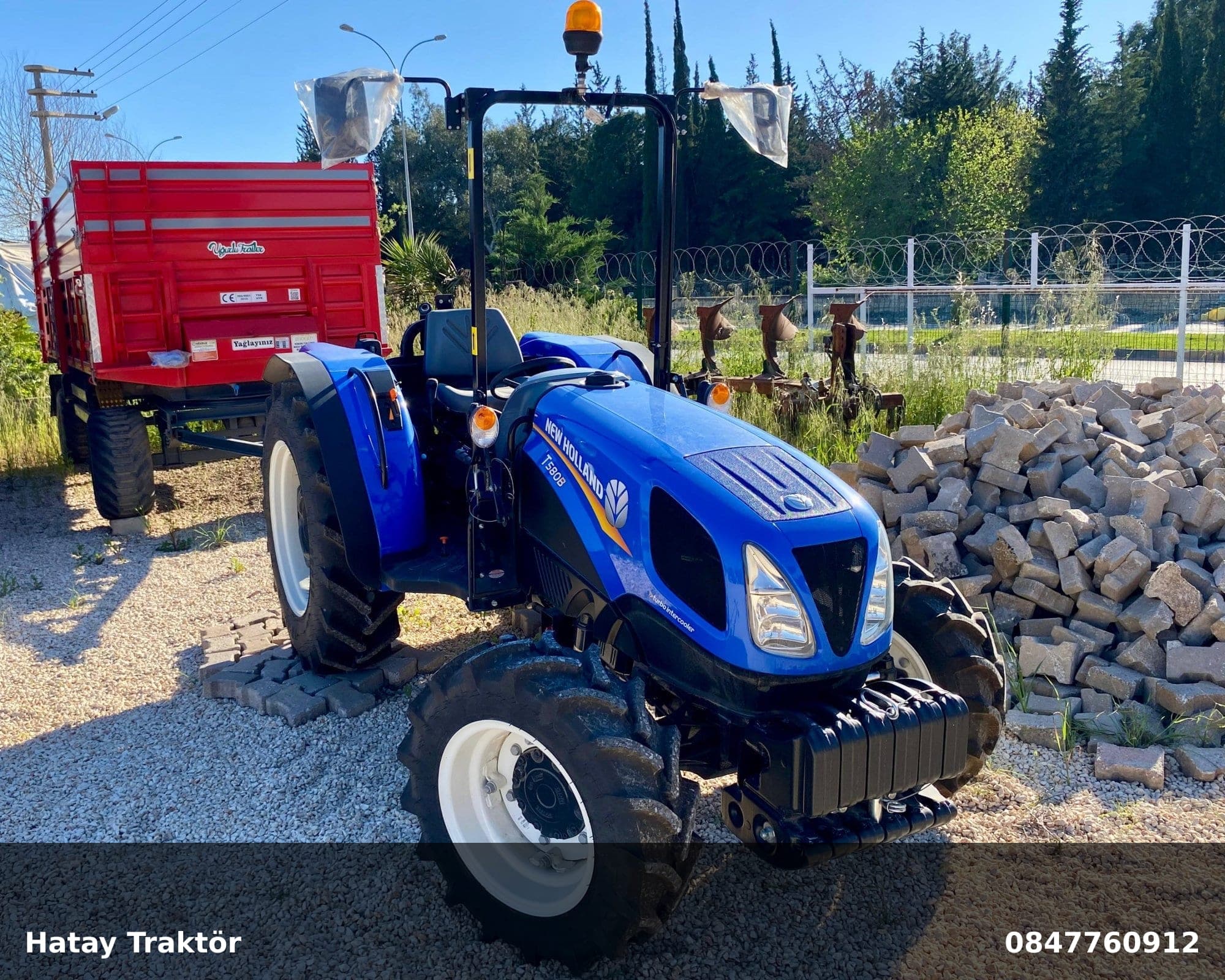 New Holland t580b